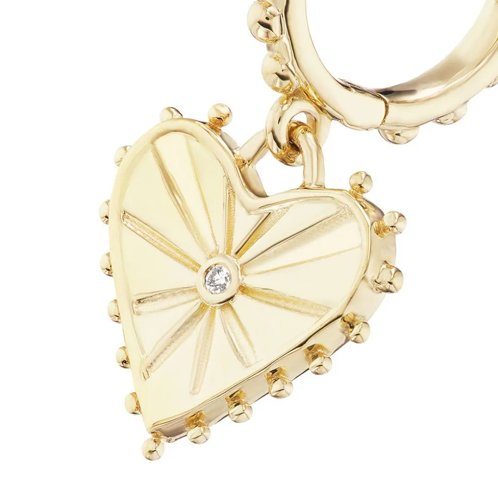 Agape Hoop Earrings