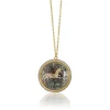 Alchemy Spinning Orb Pendant Necklace