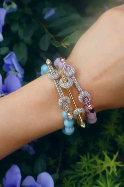 Aquamarine Chakra Bracelet