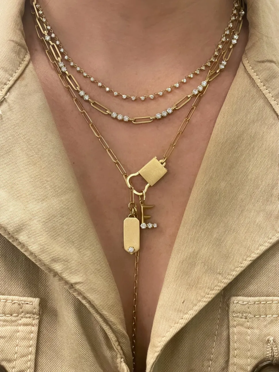 Betty Lariat Necklace