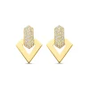 Brute Diamond Hanging Earrings