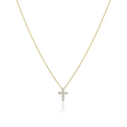 Diamond Cross Pendant