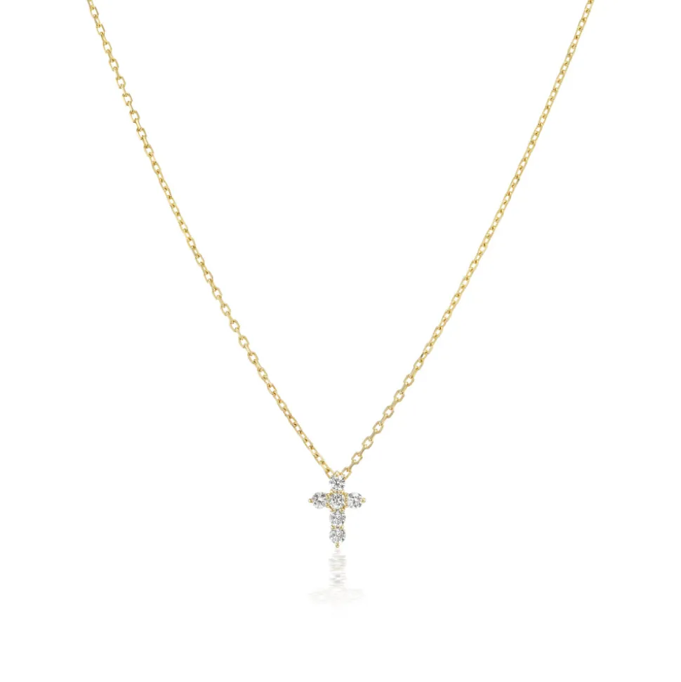 Diamond Cross Pendant