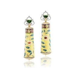 East West Ceramic Earrings
