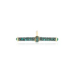 Emerald T-Bar Pendant