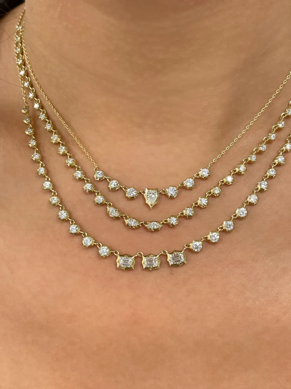 Envoy Seven Stone Necklace
