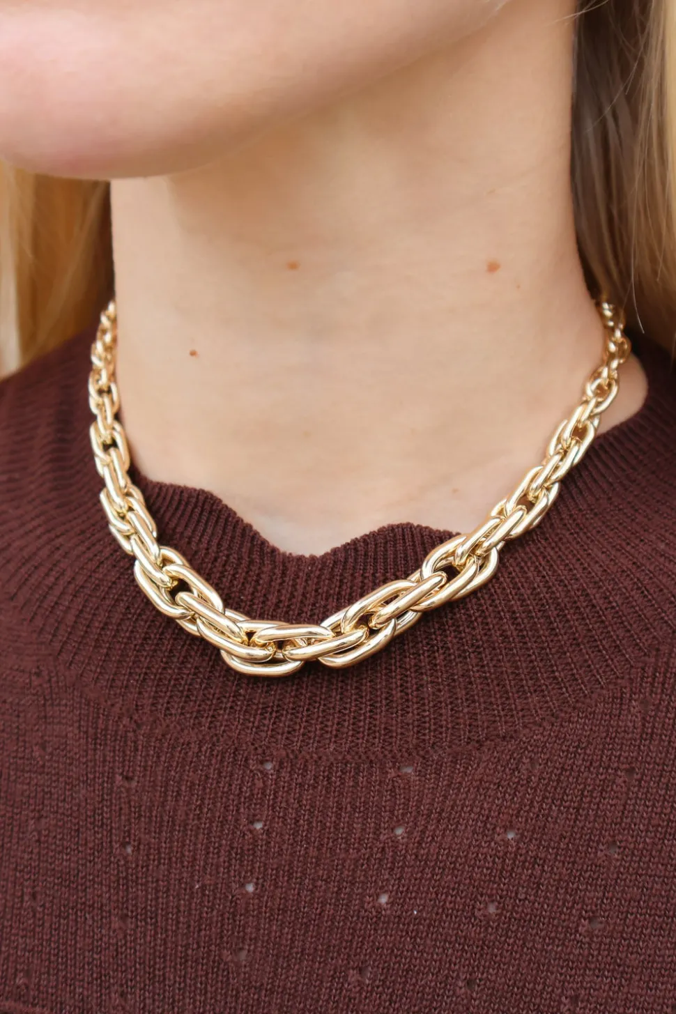 Ephrussi Small Link Necklace
