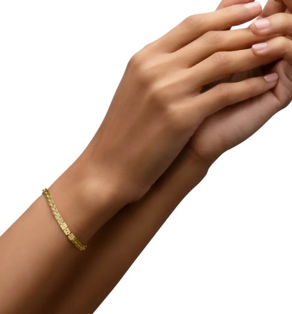 Foundation Square Chain Bracelet