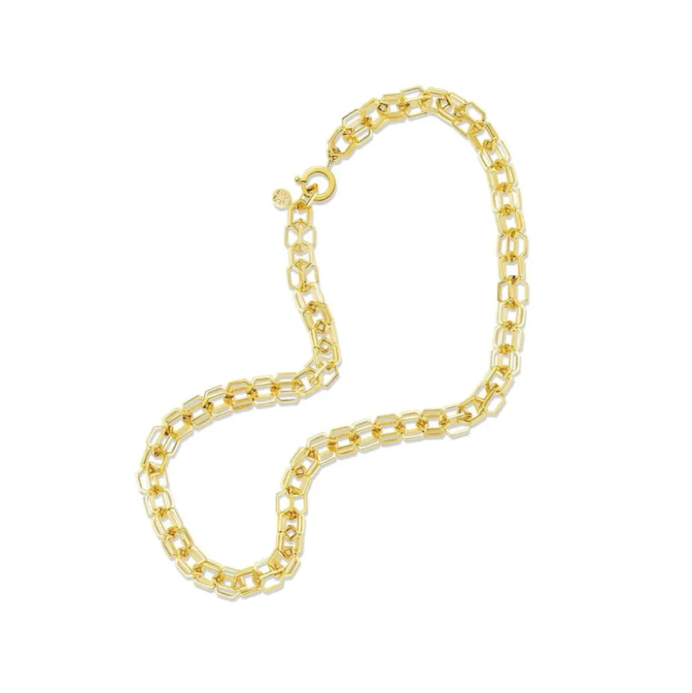 Gold B Home 10mm Link Necklace