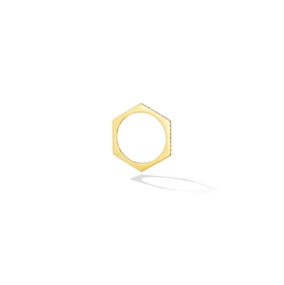 Gold B Home Stacking Ring