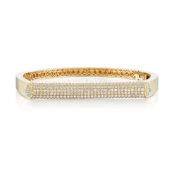 Grace Bangle w/ Diamonds