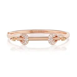 18K Rose Gold Chakra Icon Bracelet