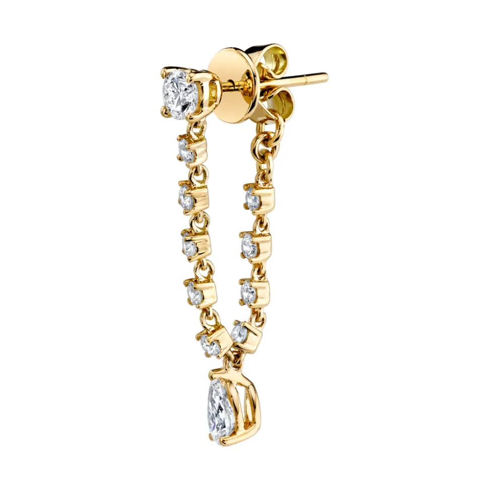 18KY Olivia Diamond Earring