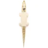 Large Mammoth Alligator Bite Earring