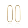 Large Single Chain Earrings