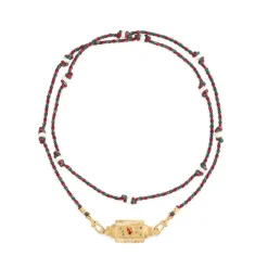 Love You Multicolored Sapphire Locket