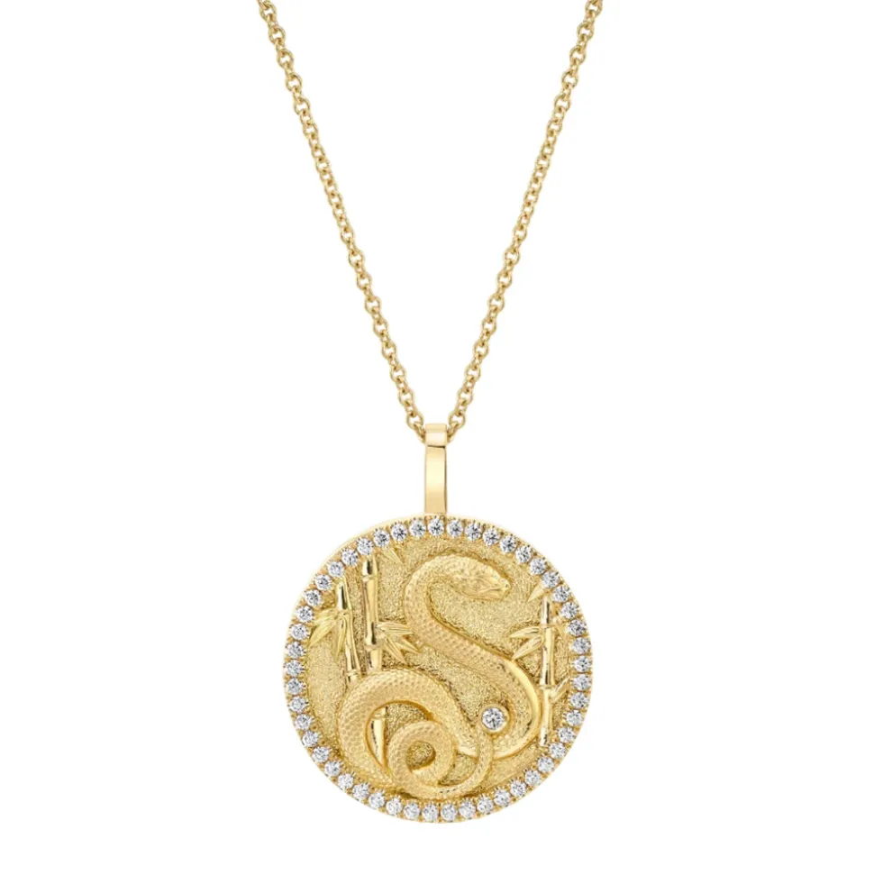 Lucky Diamond Snake Talisman