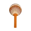 Marquetry Hand Mirror with Sunset Motif