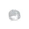 Medium Diamond Cage Ring
