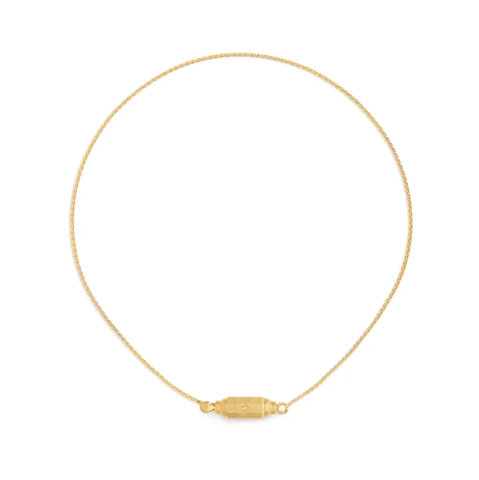 Micro Diamond Coco Necklace