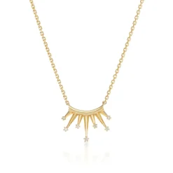 Mini Crown Empress Necklace