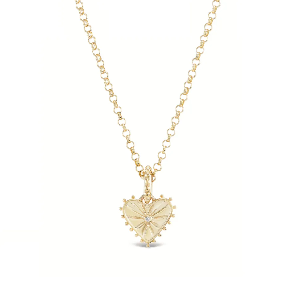 Mini Pour Toujours Heart Charm