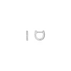 10mm Diamond Huggie Earrings