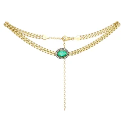 Muzo Emerald Oval Choker