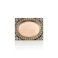 Oval Coral Renee Ring