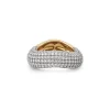 Pave Diamond Illusion Ring