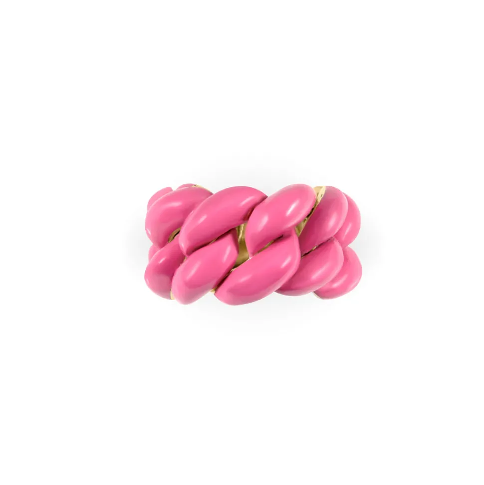 Pink Chain Reaction Ring