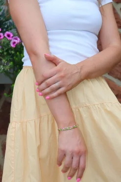 Pistachio Tubini Bracelet