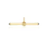 Plain Gold T-Bar Pendant