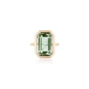 Prasiolite Ring