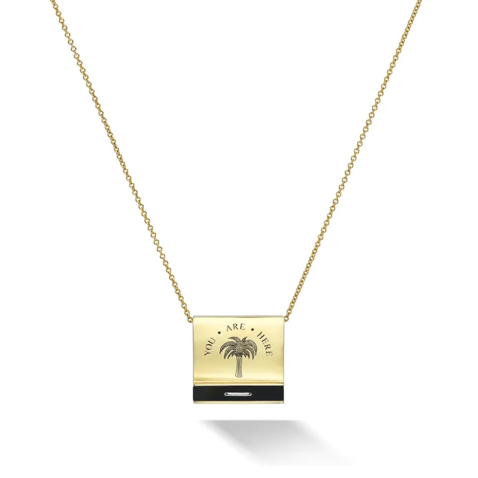 Signature Classic Onyx Matchbook Pendant