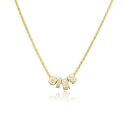 Single Row Diamond Rondelle Bead