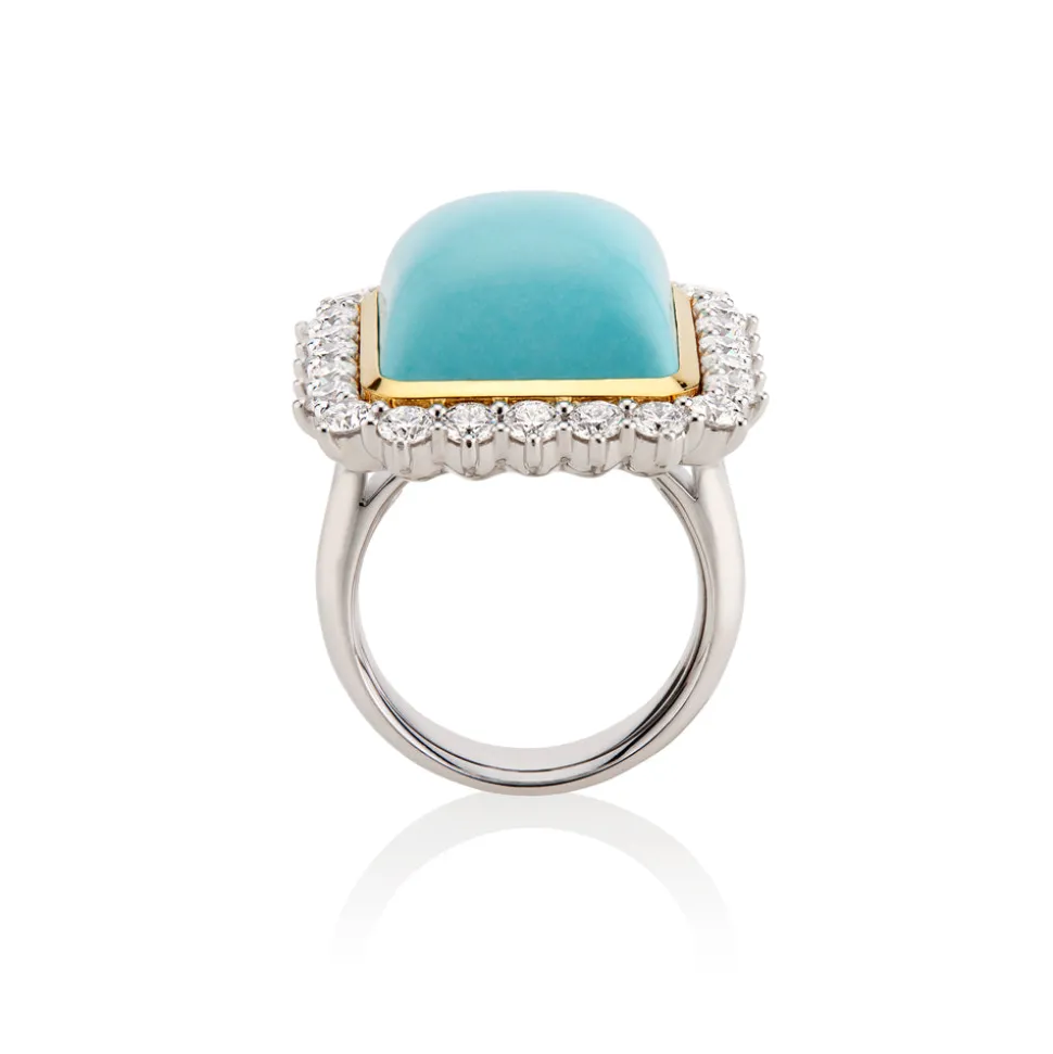 Sleeping Beauty Turquoise Ring