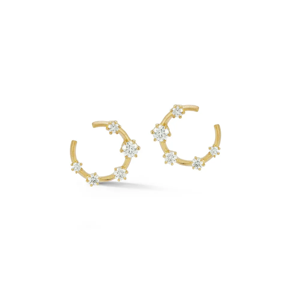 Small Kismet Diamond Hoops