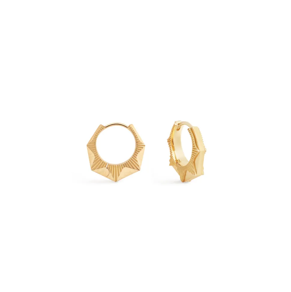 Small NYC Hoop Earrings