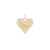 Small Pour Toujours Heart Charm