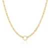 Small Teardrop Chain Necklace