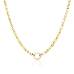 Small Teardrop Chain Necklace