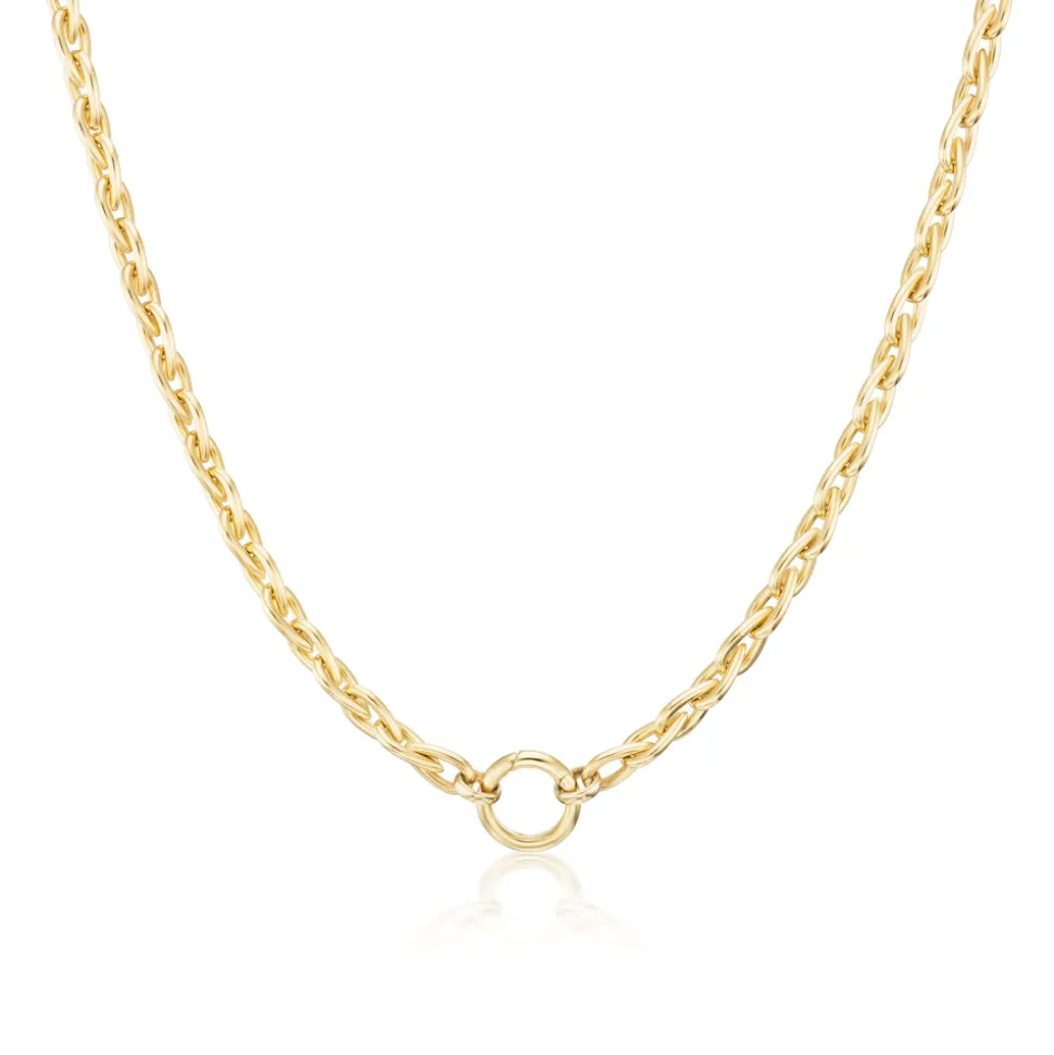 Small Teardrop Chain Necklace