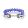 Tanzanite Chakra Bracelet