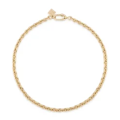Textured Lee Cable Short Chain