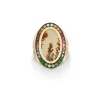 Thalia Oval Rainbow Ring