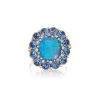 Victorian Opal & Sapphire Ring