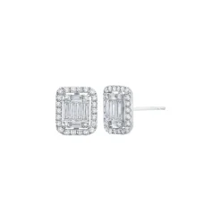 White Gold Ascension Earrings