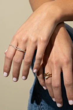Yellow Gold Double Dynamite Ring